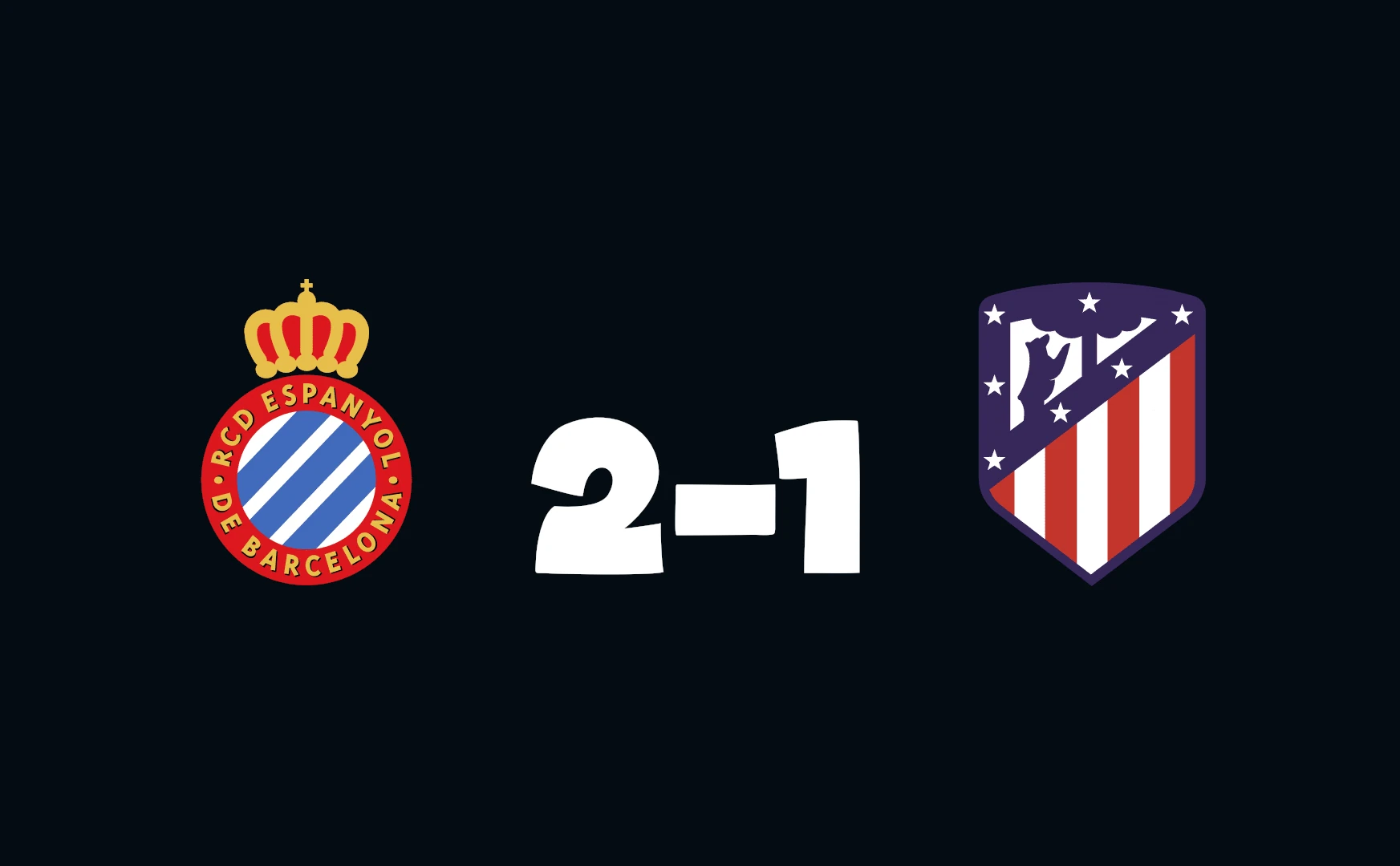 Espanyol 2-1 Atletico