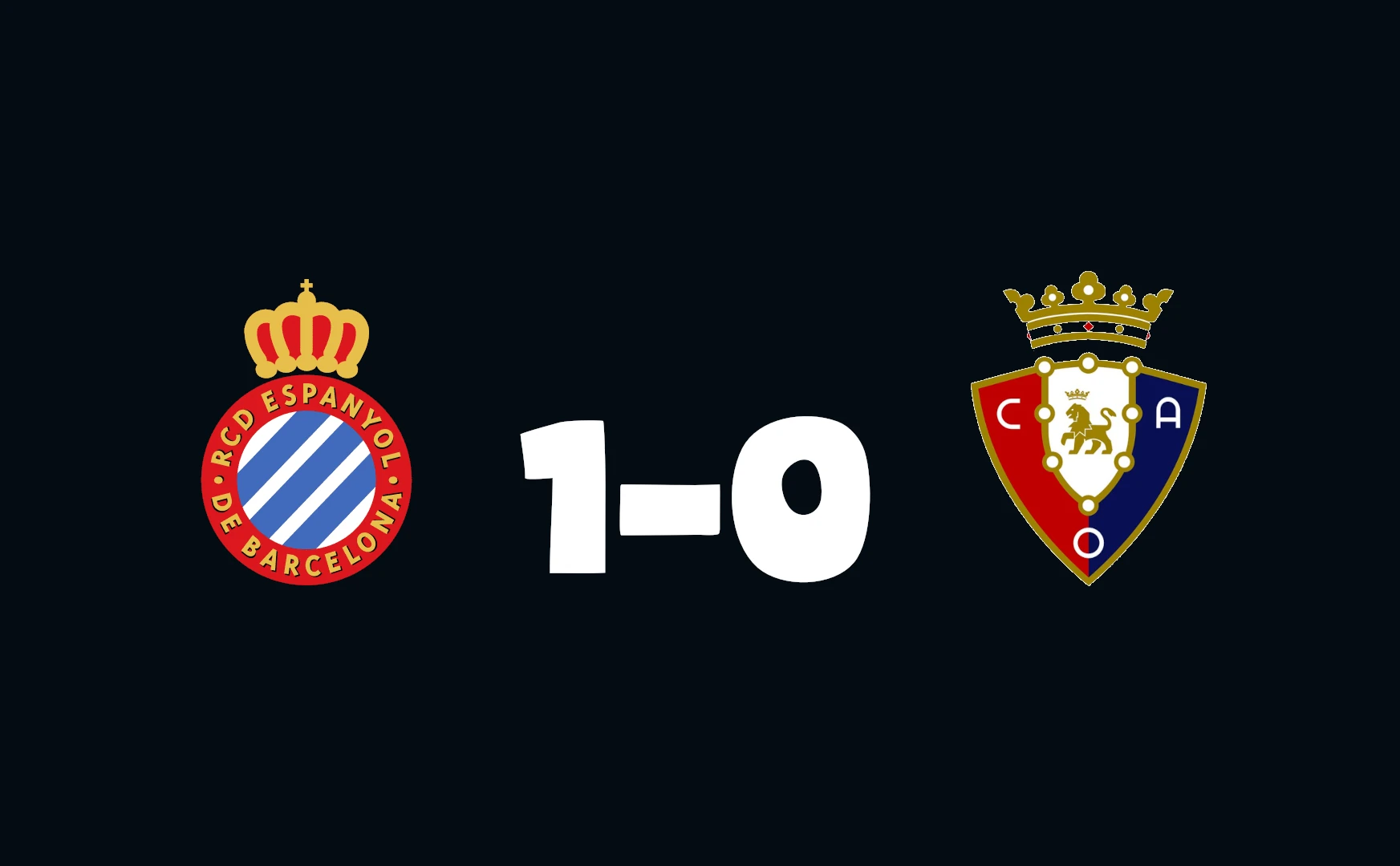 Espanyol 1-0 Osasuna