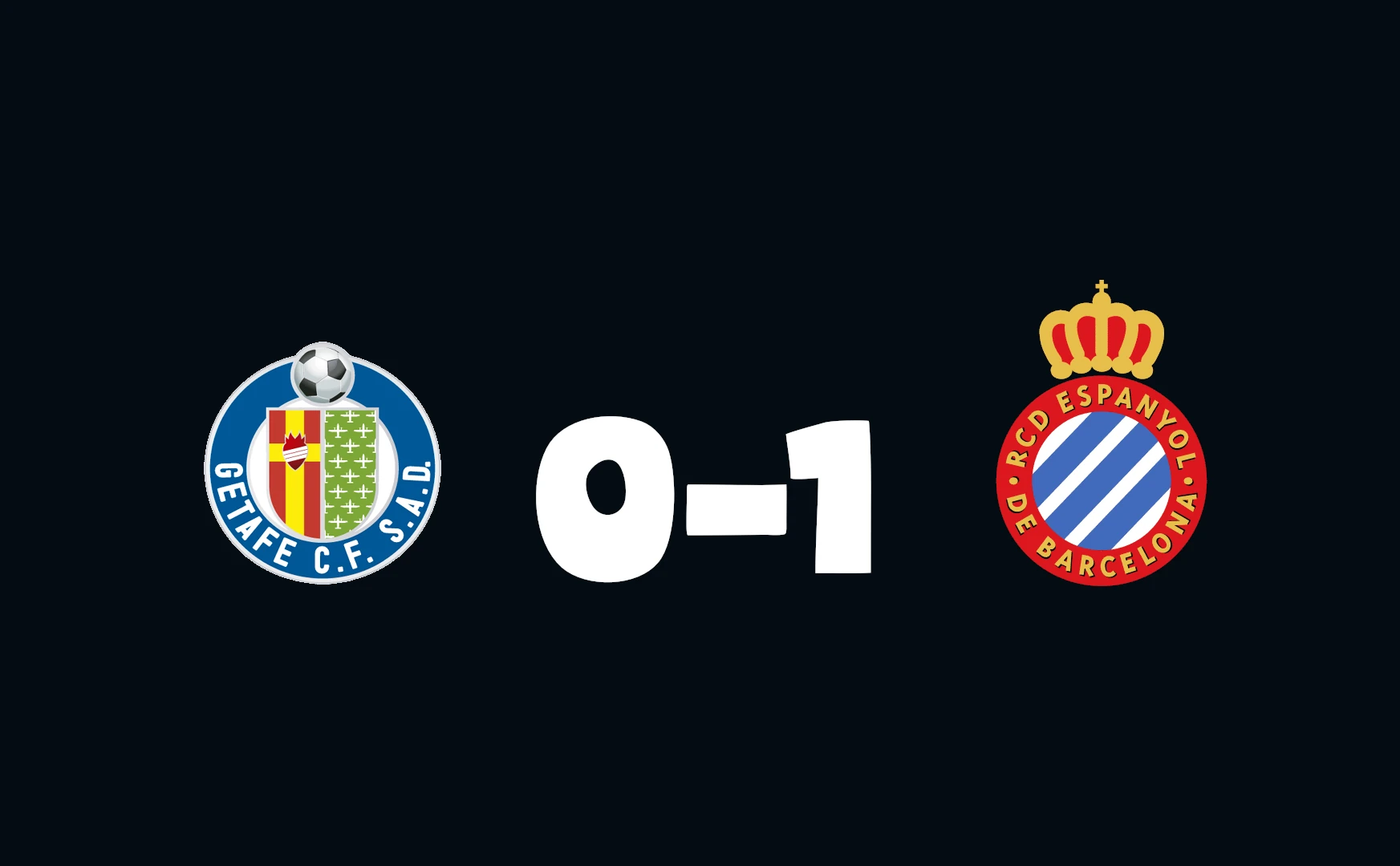 Getafe 0-1 Espanyol