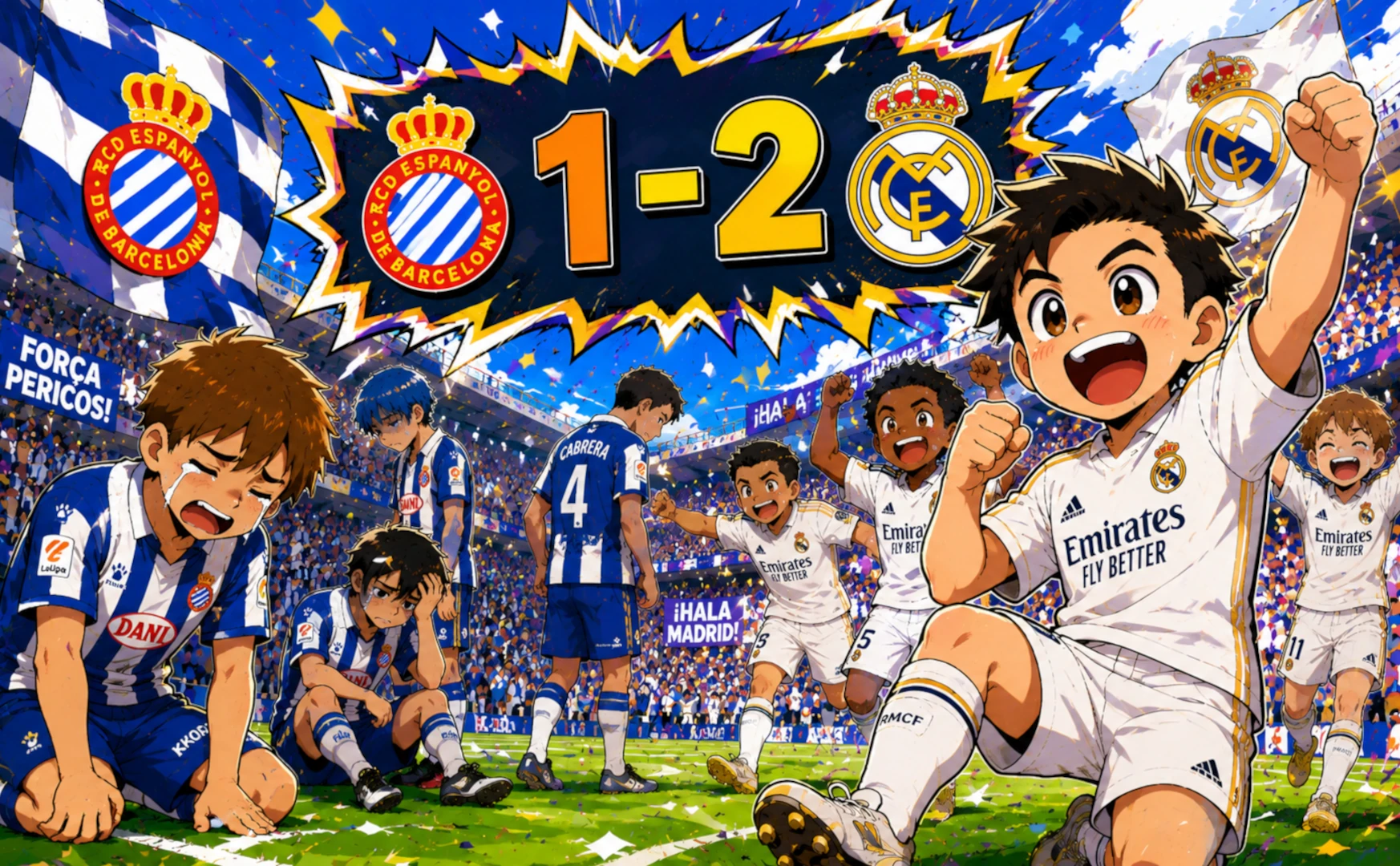 RCD Espanyol 1-2 R. Madrid