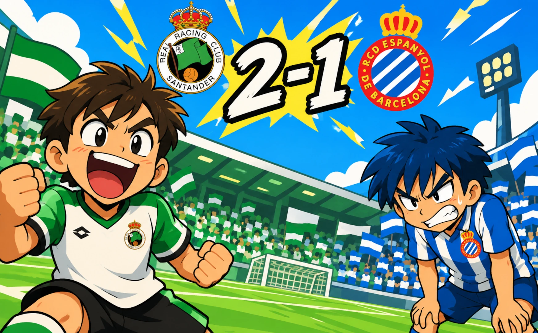 Racing 2-1 Espanyol
