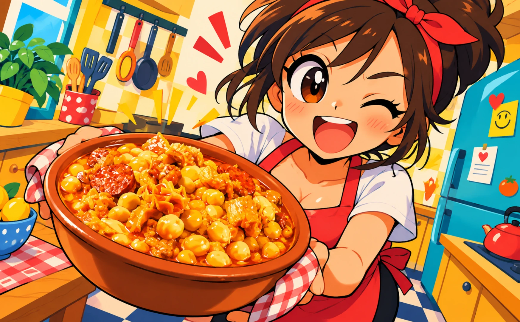 Callos con garbanzos